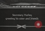 Image of Patrick J Hurley Fort Bliss Texas USA, 1931, second 41 stock footage video 65675062673