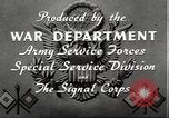 Standbild USA Soldaten Camp Johnston Florida USA, 1943, aus Sekunde 20 historischem Filmmaterial Videoclip 65675062684