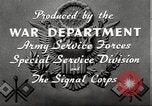 Standbild USA Soldaten Camp Johnston Florida USA, 1943, aus Sekunde 21 historischem Filmmaterial Videoclip 65675062684
