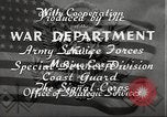 Standbild USA Soldaten Camp Johnston Florida USA, 1943, aus Sekunde 24 historischem Filmmaterial Videoclip 65675062684