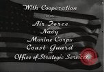 Standbild USA Soldaten Camp Johnston Florida USA, 1943, aus Sekunde 37 historischem Filmmaterial Videoclip 65675062684