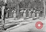 Standbild USA Soldaten Camp Johnston Florida USA, 1943, aus Sekunde 50 historischem Filmmaterial Videoclip 65675062684
