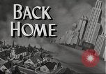 Standbild Kriegszeit-zuständen auf American Home vorne New York City USA, 1943, aus Sekunde 3 historischem Filmmaterial Videoclip 65675062685
