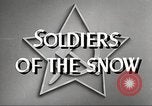 Standbild russische Soldaten Ostfront europäischen Theater, 1943, aus Sekunde 3 historischem Filmmaterial Videoclip 65675062686