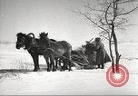 Standbild russische Soldaten Ostfront europäischen Theater, 1943, aus Sekunde 44 historischem Filmmaterial Videoclip 65675062686