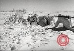 Standbild russische Soldaten Ostfront europäischen Theater, 1943, aus Sekunde 53 historischem Filmmaterial Videoclip 65675062686