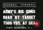 Standbild USA Soldaten Fort Hancock New Jersey USA, 1937, aus Sekunde 1 historischem Filmmaterial Videoclip 65675062687