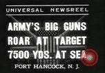 Standbild USA Soldaten Fort Hancock New Jersey USA, 1937, aus Sekunde 4 historischem Filmmaterial Videoclip 65675062687