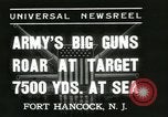 Standbild USA Soldaten Fort Hancock New Jersey USA, 1937, aus Sekunde 5 historischem Filmmaterial Videoclip 65675062687