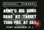 Standbild USA Soldaten Fort Hancock New Jersey USA, 1937, aus Sekunde 6 historischem Filmmaterial Videoclip 65675062687