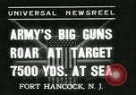 Standbild USA Soldaten Fort Hancock New Jersey USA, 1937, aus Sekunde 8 historischem Filmmaterial Videoclip 65675062687