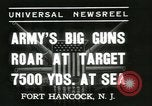 Standbild USA Soldaten Fort Hancock New Jersey USA, 1937, aus Sekunde 9 historischem Filmmaterial Videoclip 65675062687