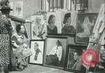 Image of painting exhibition New York City USA, 1937, second 14 stock footage video 65675062690
