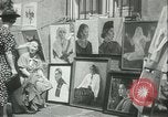 Image of painting exhibition New York City USA, 1937, second 16 stock footage video 65675062690