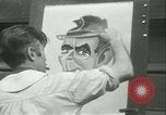Image of painting exhibition New York City USA, 1937, second 26 stock footage video 65675062690