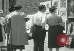 Image of painting exhibition New York City USA, 1937, second 28 stock footage video 65675062690
