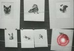 Image of painting exhibition New York City USA, 1937, second 37 stock footage video 65675062690
