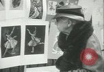 Image of painting exhibition New York City USA, 1937, second 45 stock footage video 65675062690