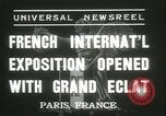 Image of International Exposition Paris 1937 Paris France, 1937, second 3 stock footage video 65675062691