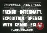 Image of International Exposition Paris 1937 Paris France, 1937, second 8 stock footage video 65675062691