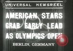 Image of Hitler presiding over Olympic games Berlin Germany, 1936, second 7 stock footage video 65675062695