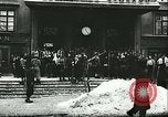 Image of Norwegian civilians board trains for ski trip Oslo Norway, 1942, second 3 stock footage video 65675062703