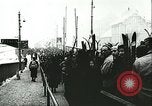 Image of Norwegian civilians board trains for ski trip Oslo Norway, 1942, second 9 stock footage video 65675062703