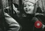 Image of Norwegian civilians board trains for ski trip Oslo Norway, 1942, second 16 stock footage video 65675062703