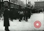 Image of Norwegian civilians board trains for ski trip Oslo Norway, 1942, second 19 stock footage video 65675062703