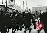 Image of Norwegian civilians board trains for ski trip Oslo Norway, 1942, second 22 stock footage video 65675062703