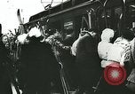 Image of Norwegian civilians board trains for ski trip Oslo Norway, 1942, second 25 stock footage video 65675062703