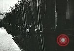 Image of Norwegian civilians board trains for ski trip Oslo Norway, 1942, second 38 stock footage video 65675062703
