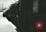 Image of Norwegian civilians board trains for ski trip Oslo Norway, 1942, second 41 stock footage video 65675062703