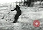 Image of slalom race Europe, 1942, second 7 stock footage video 65675062704