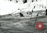 Image of slalom race Europe, 1942, second 9 stock footage video 65675062704