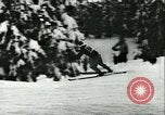 Image of slalom race Europe, 1942, second 14 stock footage video 65675062704