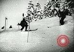 Image of slalom race Europe, 1942, second 15 stock footage video 65675062704