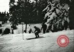 Image of slalom race Europe, 1942, second 20 stock footage video 65675062704