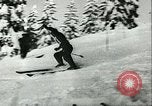 Image of slalom race Europe, 1942, second 24 stock footage video 65675062704