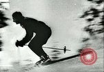 Image of slalom race Europe, 1942, second 30 stock footage video 65675062704