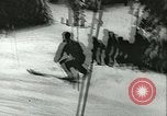 Image of slalom race Europe, 1942, second 33 stock footage video 65675062704