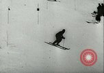 Image of slalom race Europe, 1942, second 40 stock footage video 65675062704