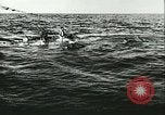 Image of German submarine U-564 reloads torpedo at sea Atlantic Ocean, 1942, second 26 stock footage video 65675062706