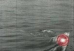 Standbild Deutsche Seeleute an Bord eines U-Bootes aus Nordamerika Saint Lawrence River North America, 1942, aus Sekunde 15 historischem Filmmaterial Videoclip 65675062717