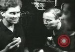 Standbild Deutsche Seeleute an Bord eines U-Bootes aus Nordamerika Saint Lawrence River North America, 1942, aus Sekunde 46 historischem Filmmaterial Videoclip 65675062717