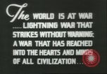 Image blitz sur Londres dommages théâtre européen, 1943, de la seconde 9 séquences d'archives historiques vidéo 65675062730