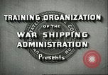 Image of United States Merchant Marine United States USA, 1942, second 5 stock footage video 65675062732