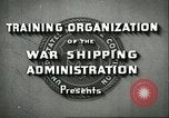 Image of United States Merchant Marine United States USA, 1942, second 6 stock footage video 65675062732