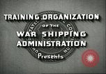 Image of United States Merchant Marine United States USA, 1942, second 8 stock footage video 65675062732