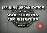 Image of United States Merchant Marine United States USA, 1942, second 9 stock footage video 65675062732